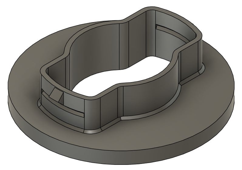 Dacia (Logan III, Sandero III, Jogger) rear backrest 1/3+2/3 seat bushing