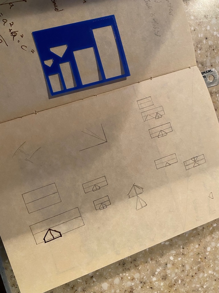 Template for drawing houses on maps by Isaac Howard | Download free STL ...