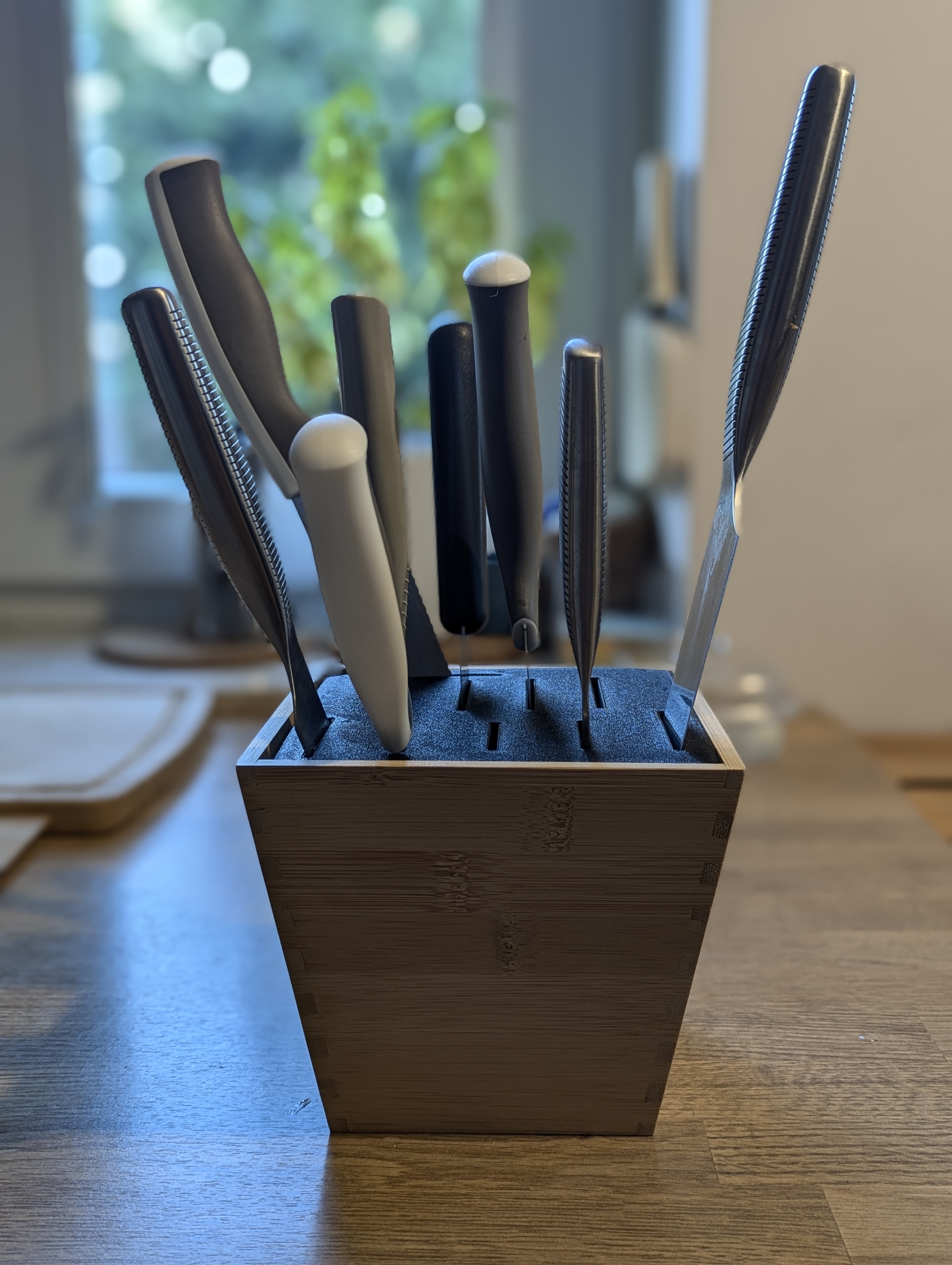 Miniatura 3 do modelo 3D Knife block insert for Vildapel planter shell