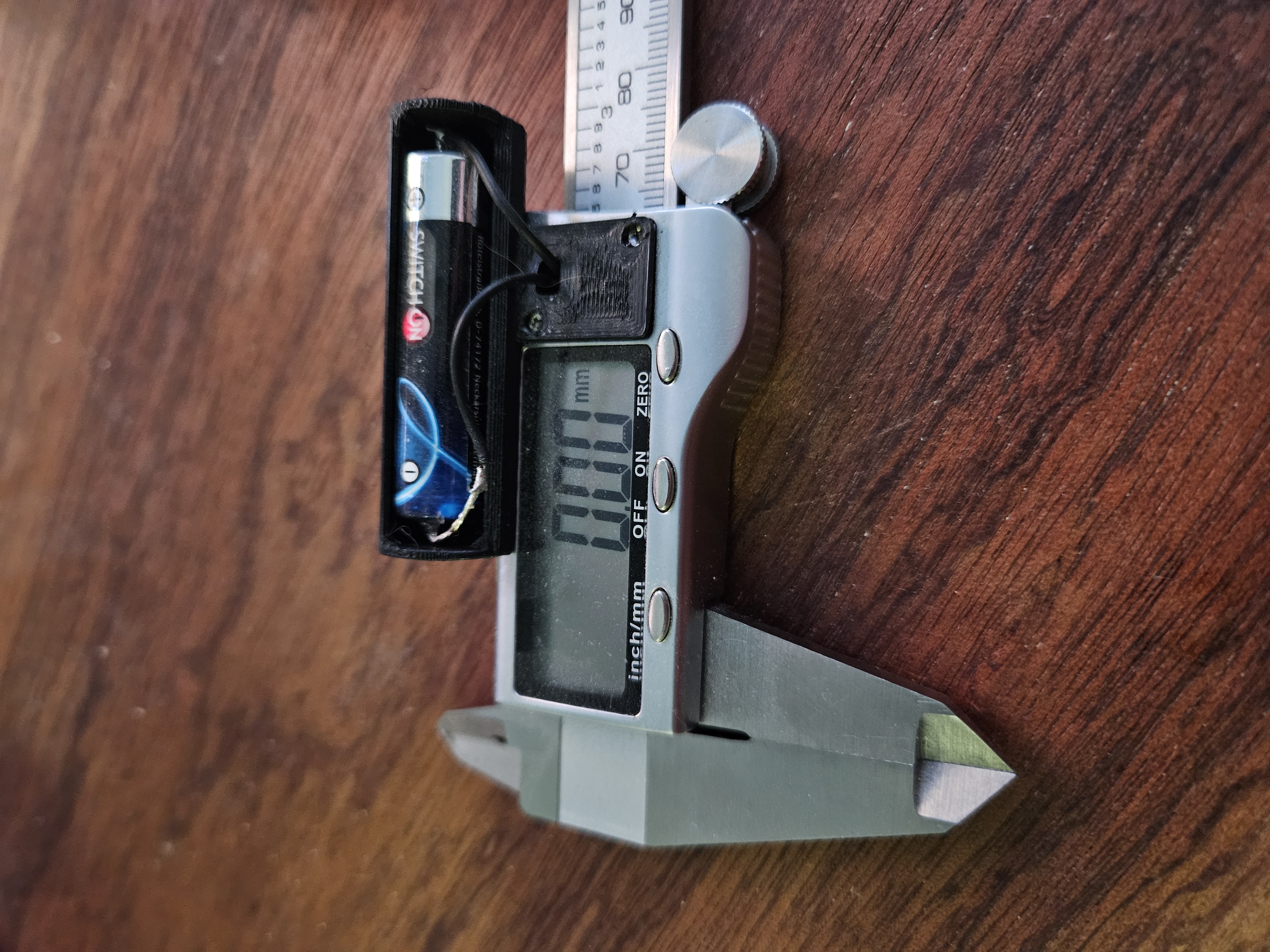 Digital Caliper AAA Battery Adapter – No More Button Cells