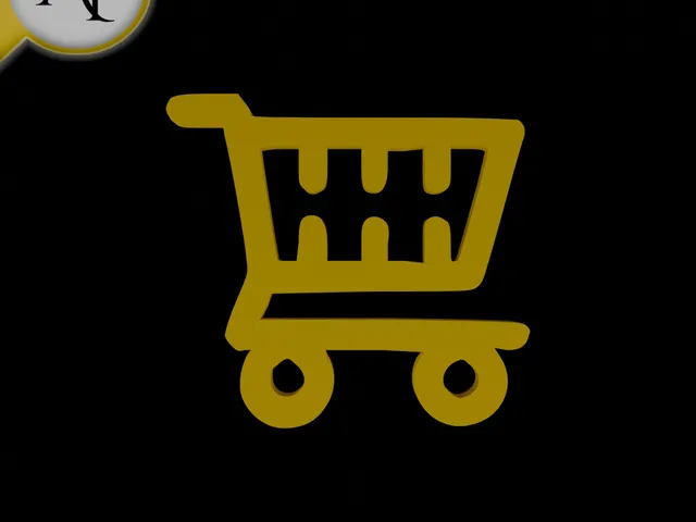 Simple Shopping Cart Symbol - 2D Art