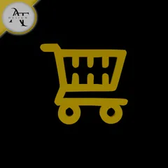 Simple Shopping Cart Symbol - 2D Art