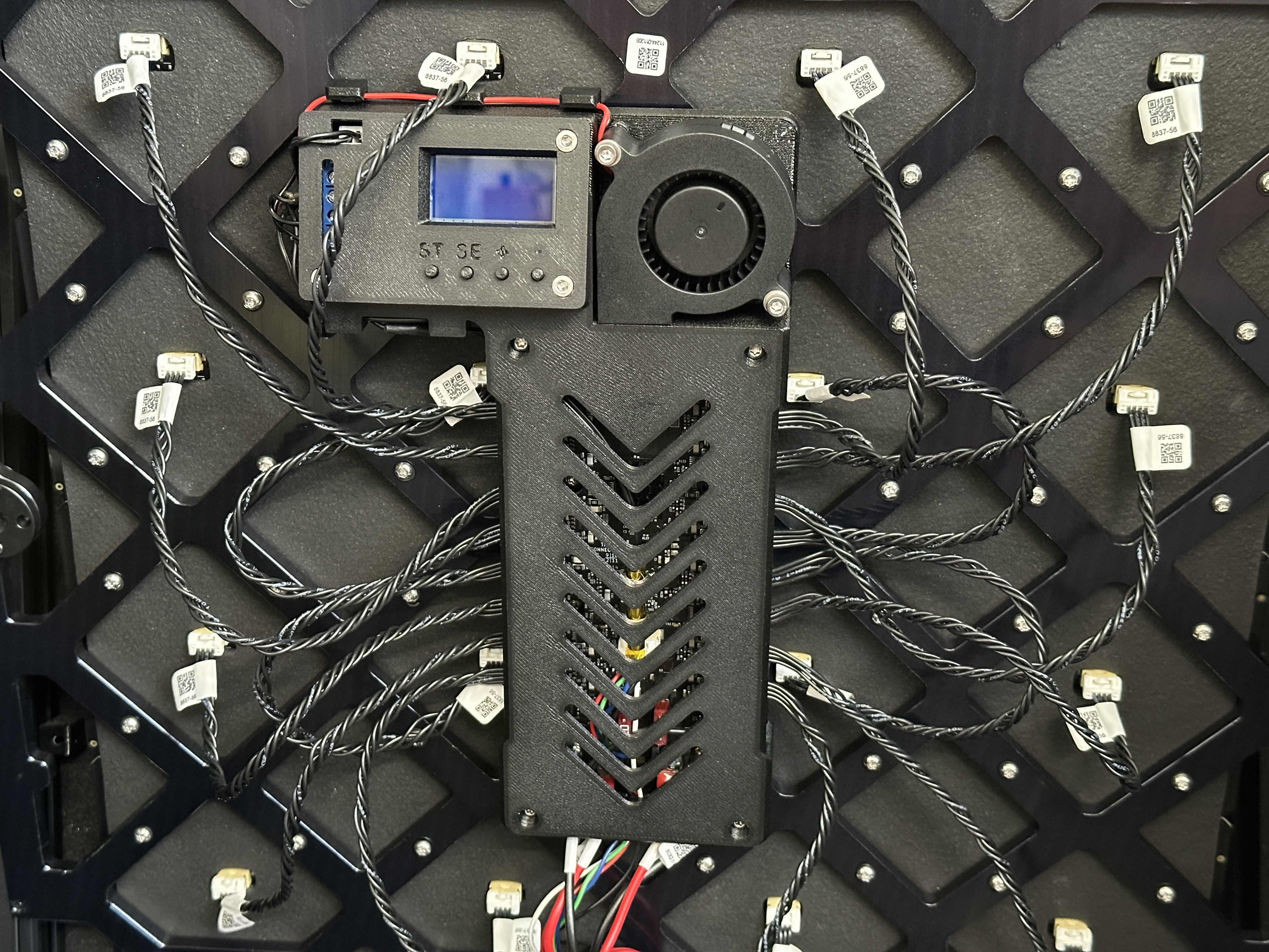 Prusa XL heatbed MCU cooler - Programmable - STEP file included