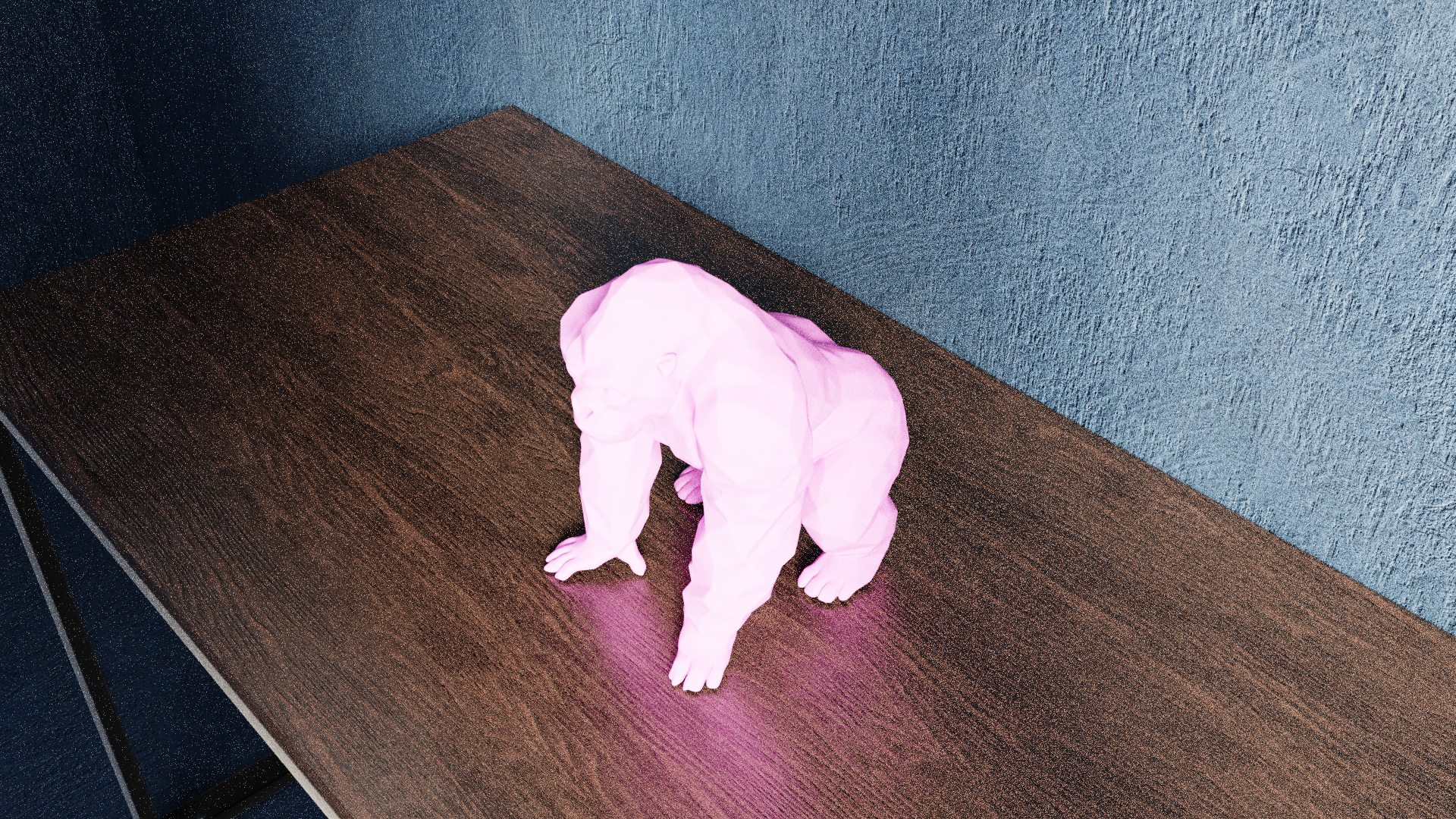 Miniatura 8 do modelo 3D Low Poly Gorilla