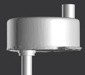 110/120v synchronous motor base template