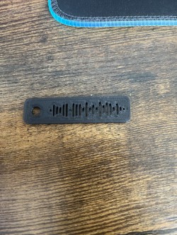 robbery juice wrld spotify code keychain