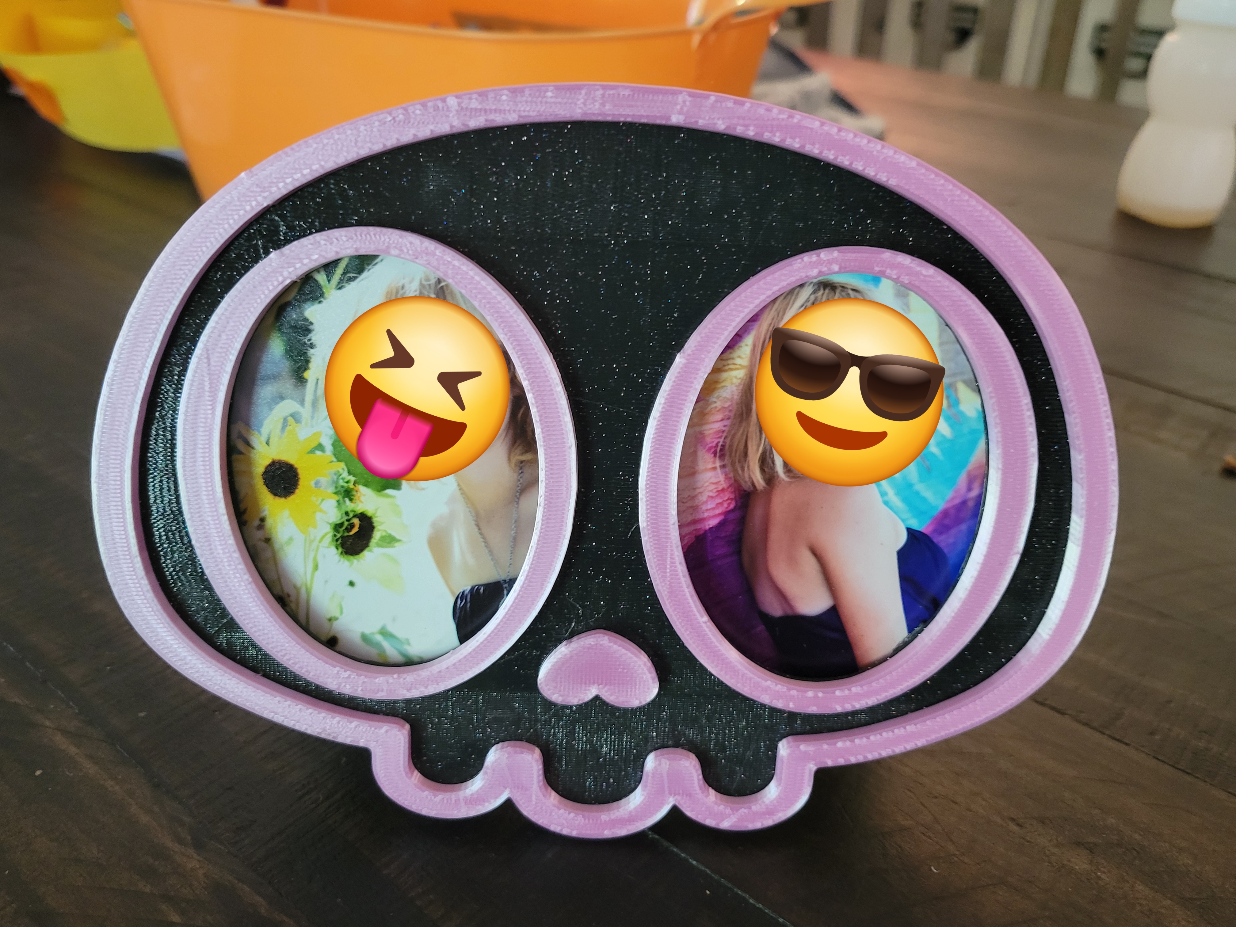 Skull Picture Frame