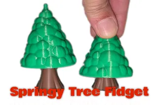 Springy Tree Fidget Toy