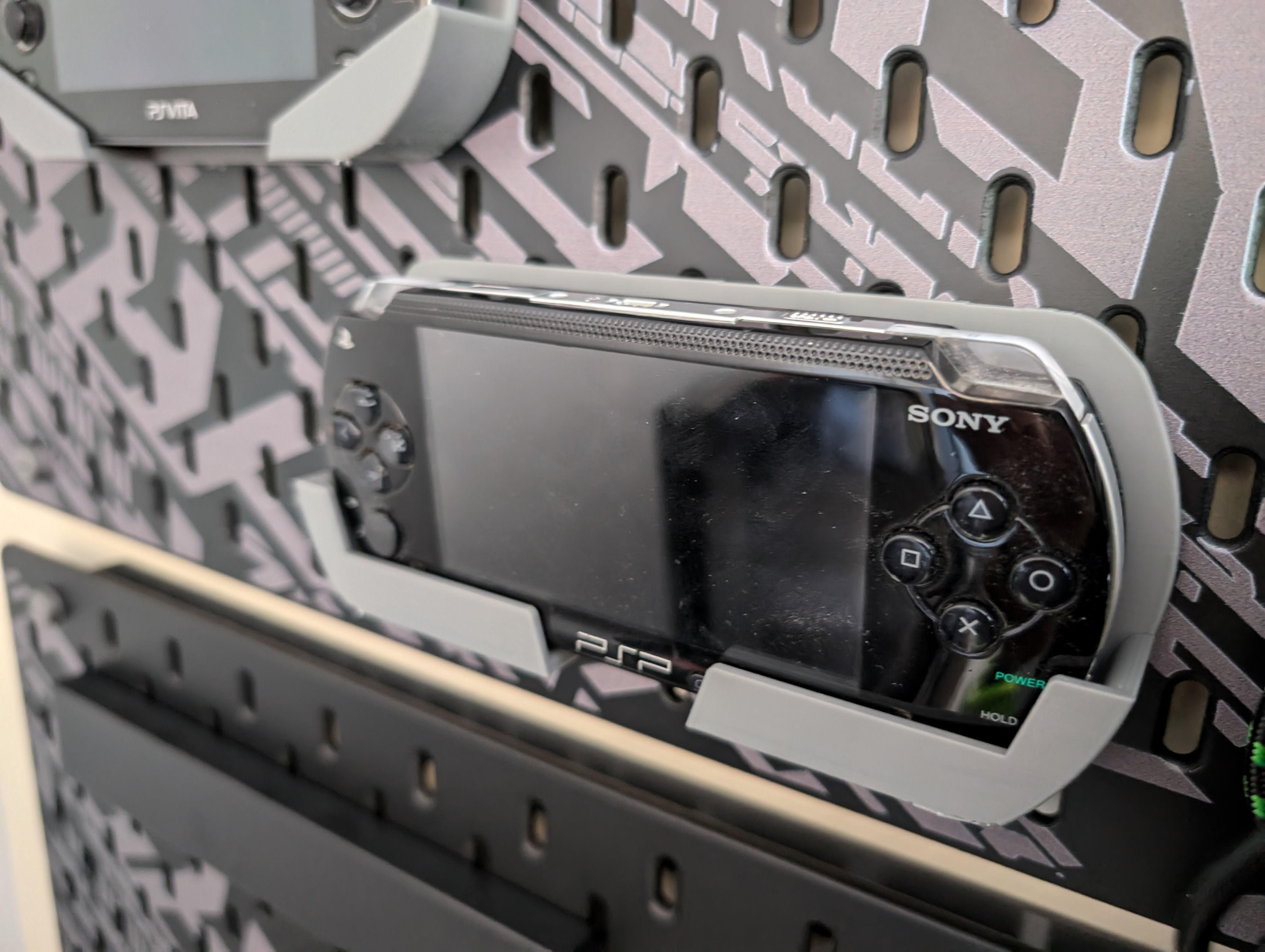 PSP 1000 Ikea Skadis Display Mount