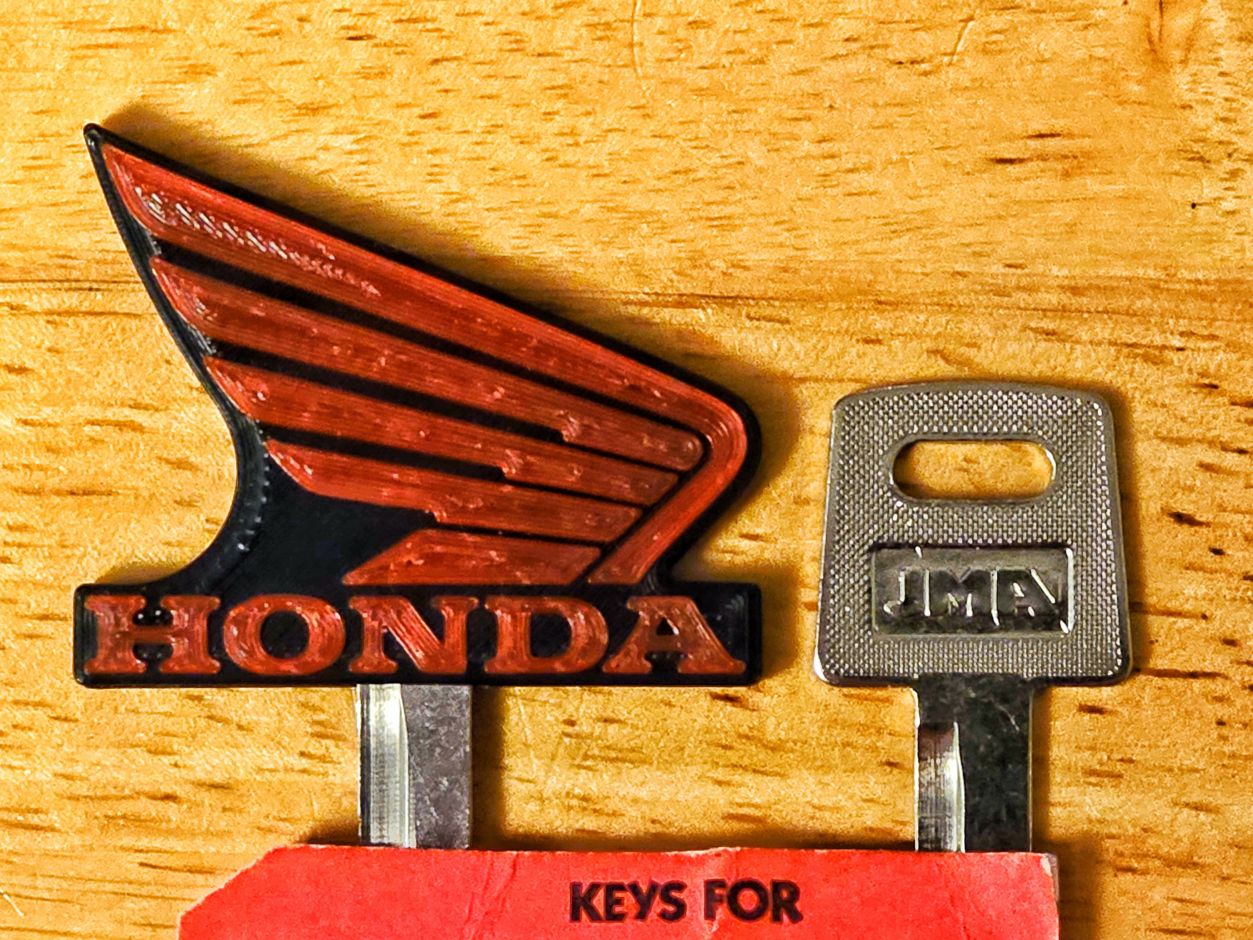 Miniatura 2 do modelo 3D Honda Key Topper