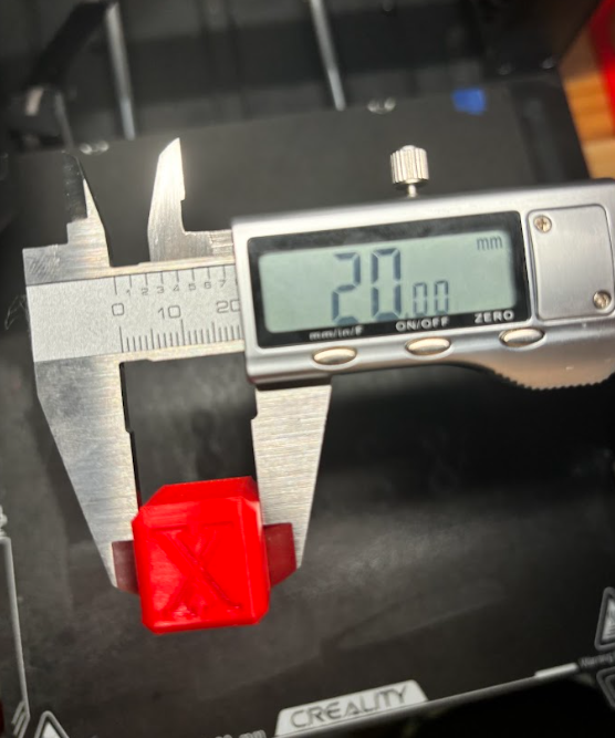 Calibration cube (2 sizes)