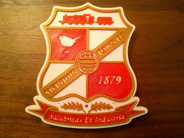 Swindon Town F.C. Logo Coaster or Plaque