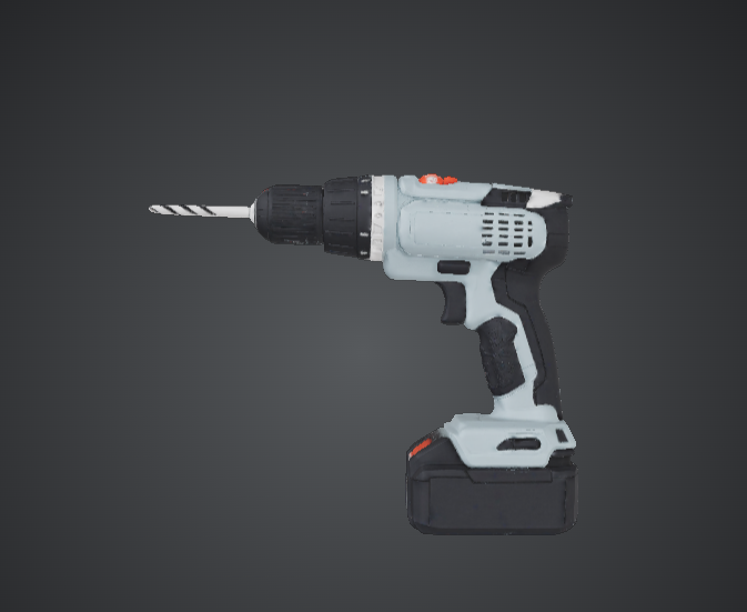 Cordless Power Drill 3D Printable Model – Realistic Workshop Tool Prop