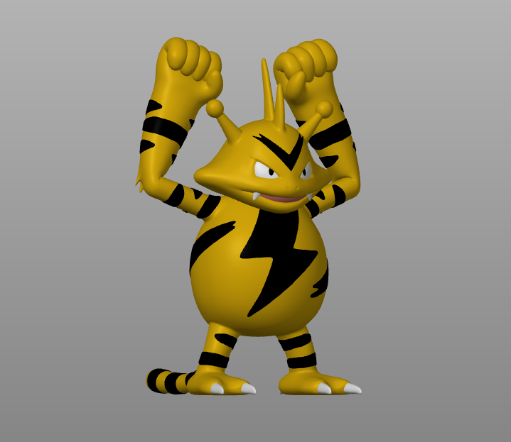 Electabuzz / Elektek Pokemon #125 multi color