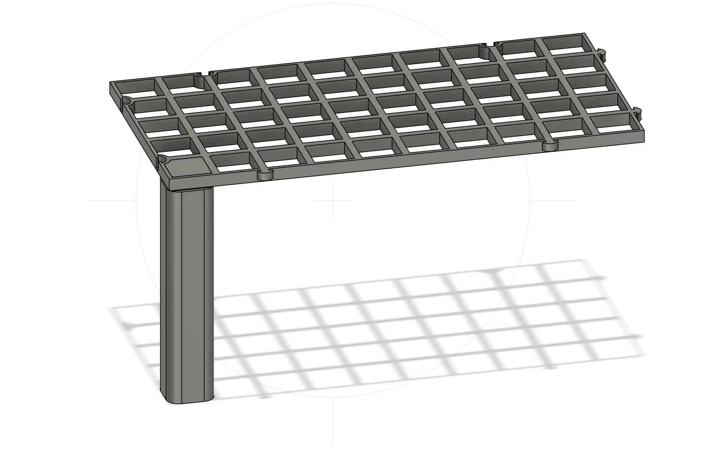 Miniatura 4 do modelo 3D Modular coral egg crate
