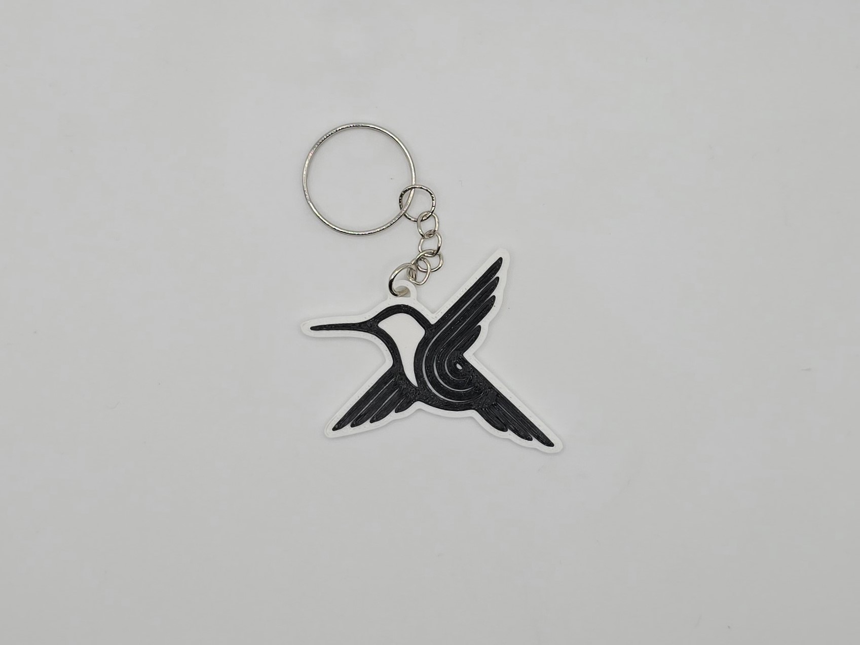 Geometric Colibri/Violetear Keychain