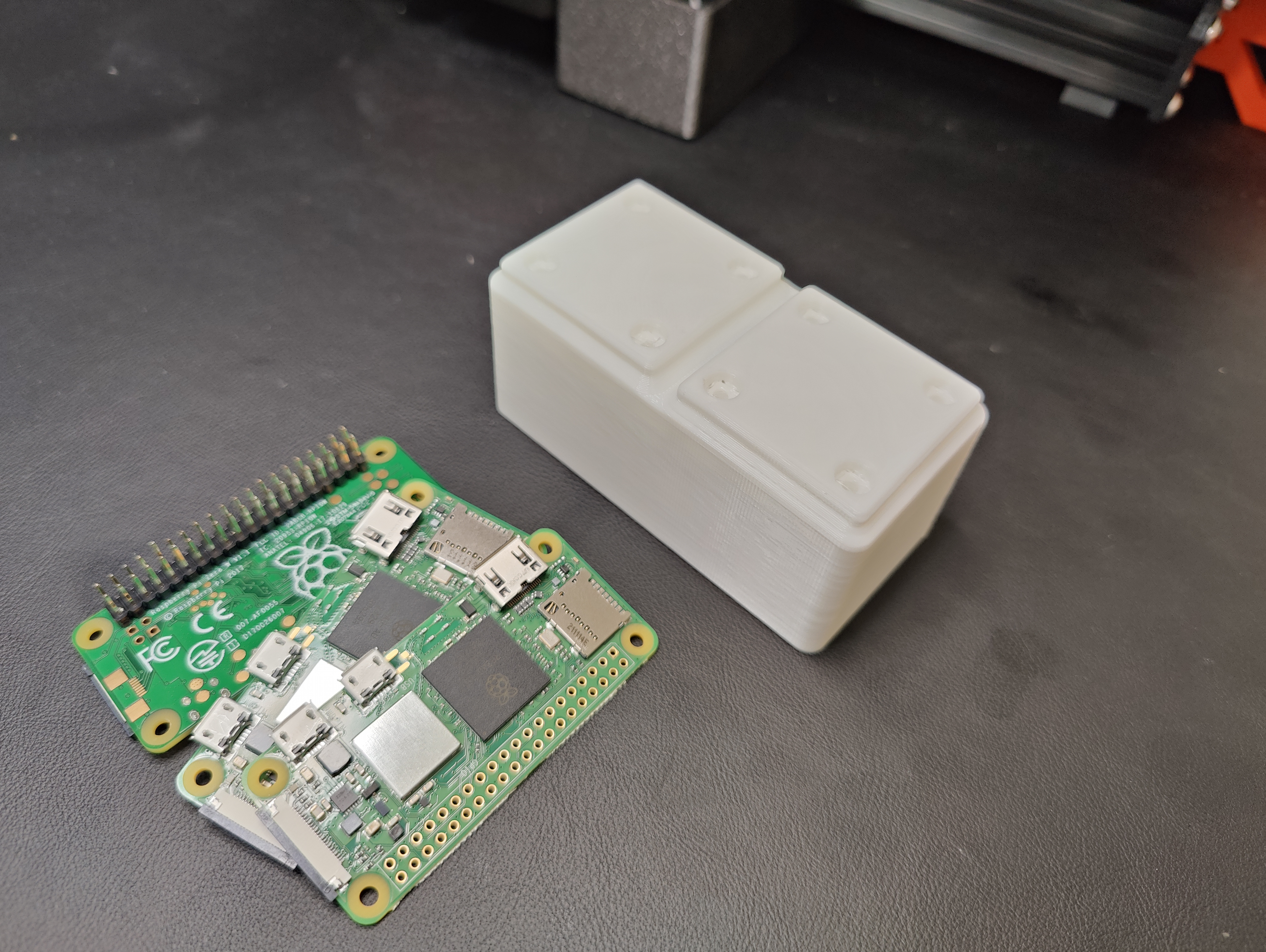 Miniatura 5 do modelo 3D Gridfinity Raspberry Pi Zero Holder
