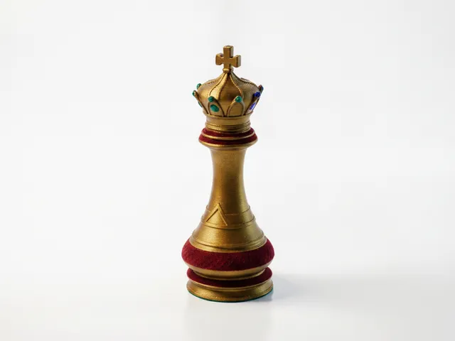 Chess King Piece Game Collectible 3D Printable
