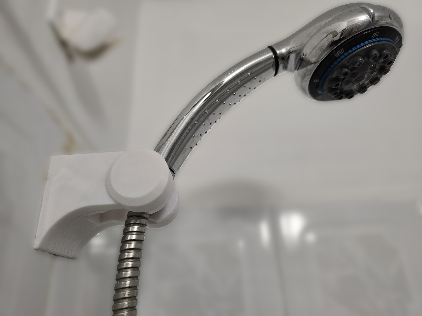 Adjustable Shower Head Stand