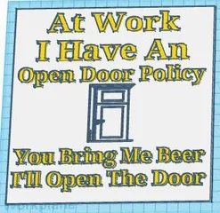 Office Door Sign