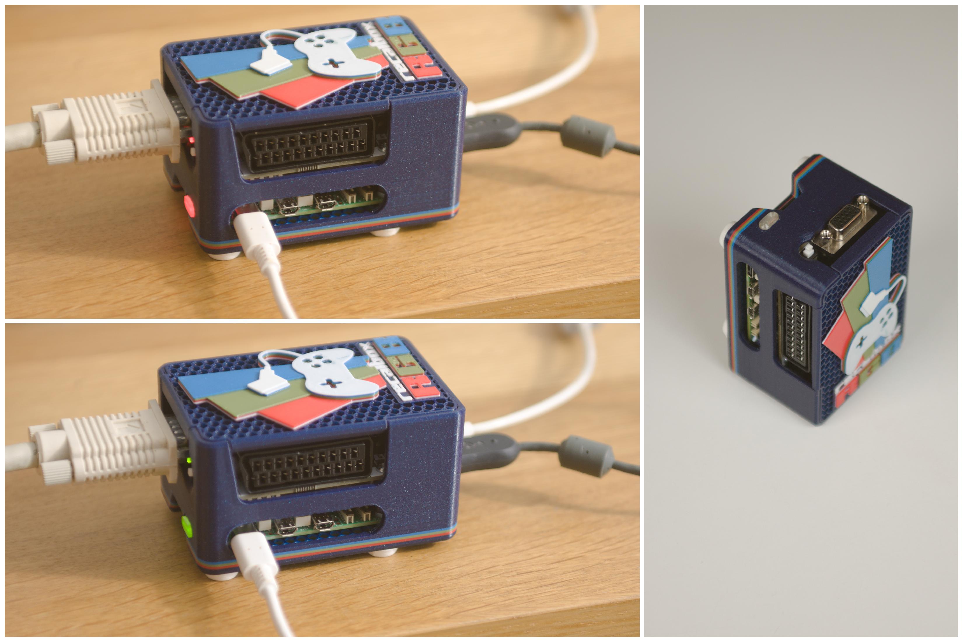 Recalbox RGB Dual 1 CASE for RPI5 (Remix)