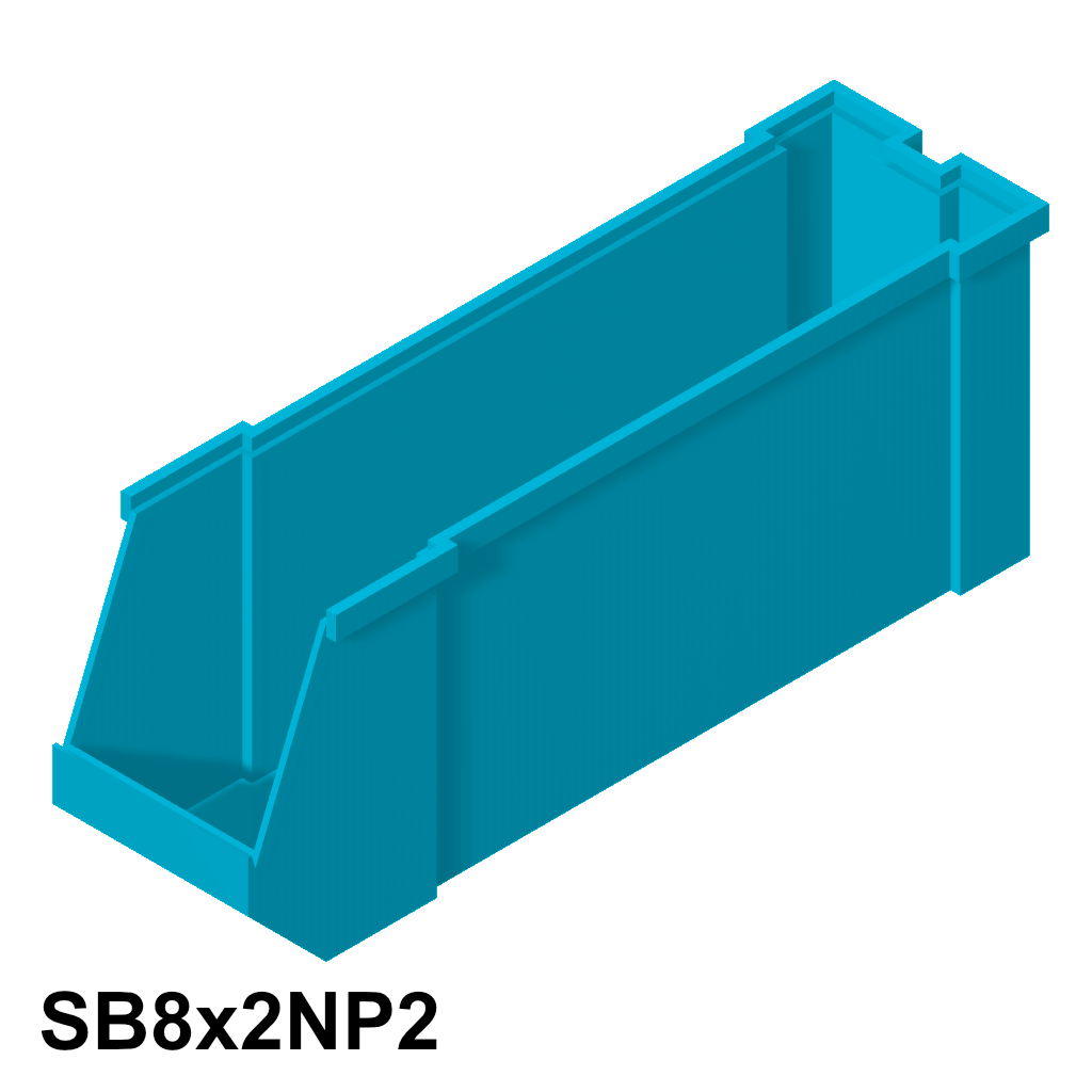 Stackable Boxes (8 Inch / 200mm Depth) by TigerTone | Download free STL ...