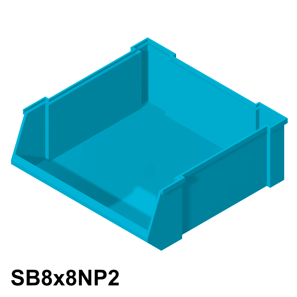 Stackable Boxes (8 Inch / 200mm Depth) by TigerTone | Download free STL ...