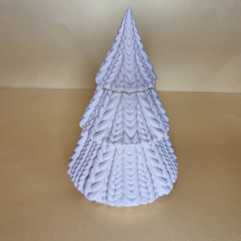 Knitted christmastree by 3D MAGIC | Download free STL model ...