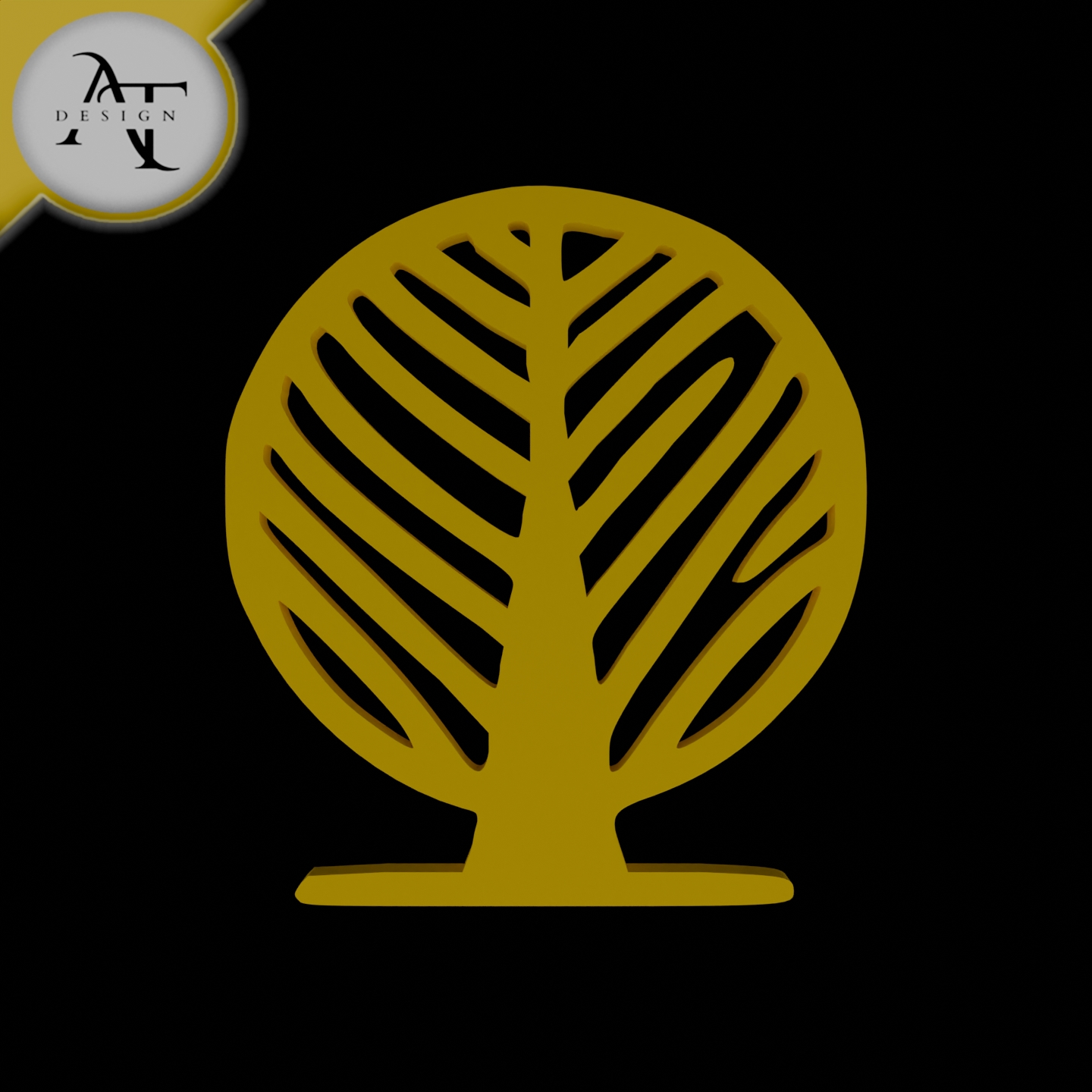 Simple Tree Symbol - 2D Art