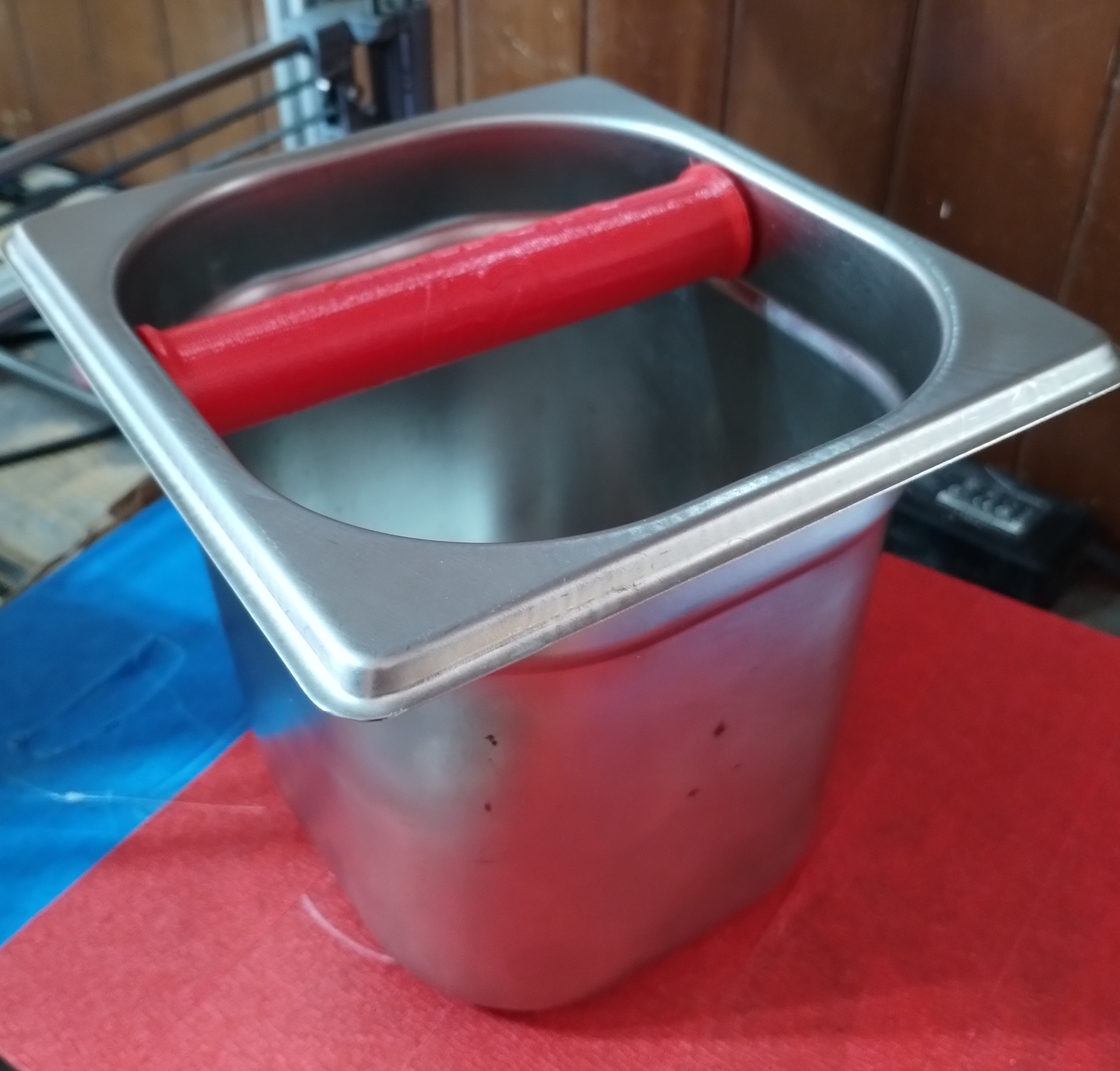 Cover to Stick Knock Bucket Espresso Coffee