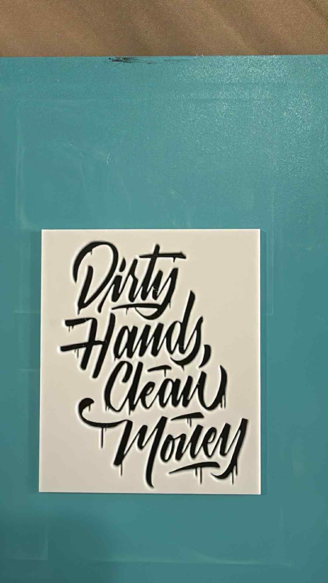 Dirty Hands Clean Money