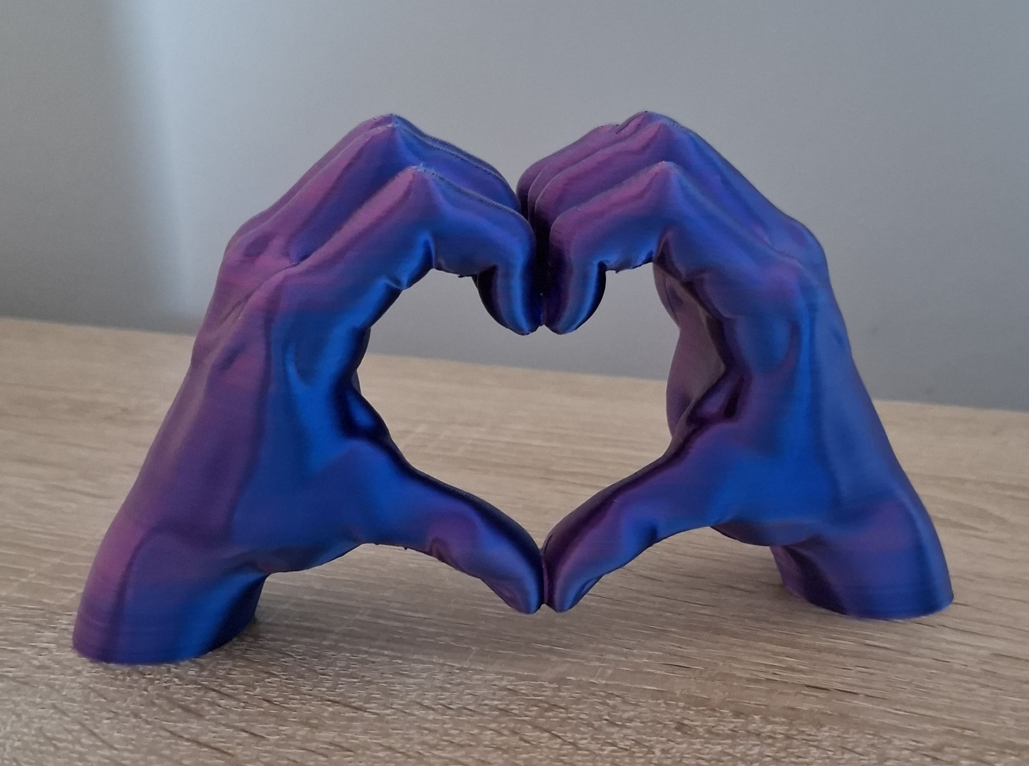 Hands forming a heart - Valentine's Day