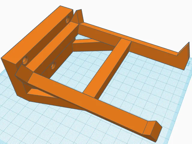 Simple wall-mounted VR headset / Headphones holder