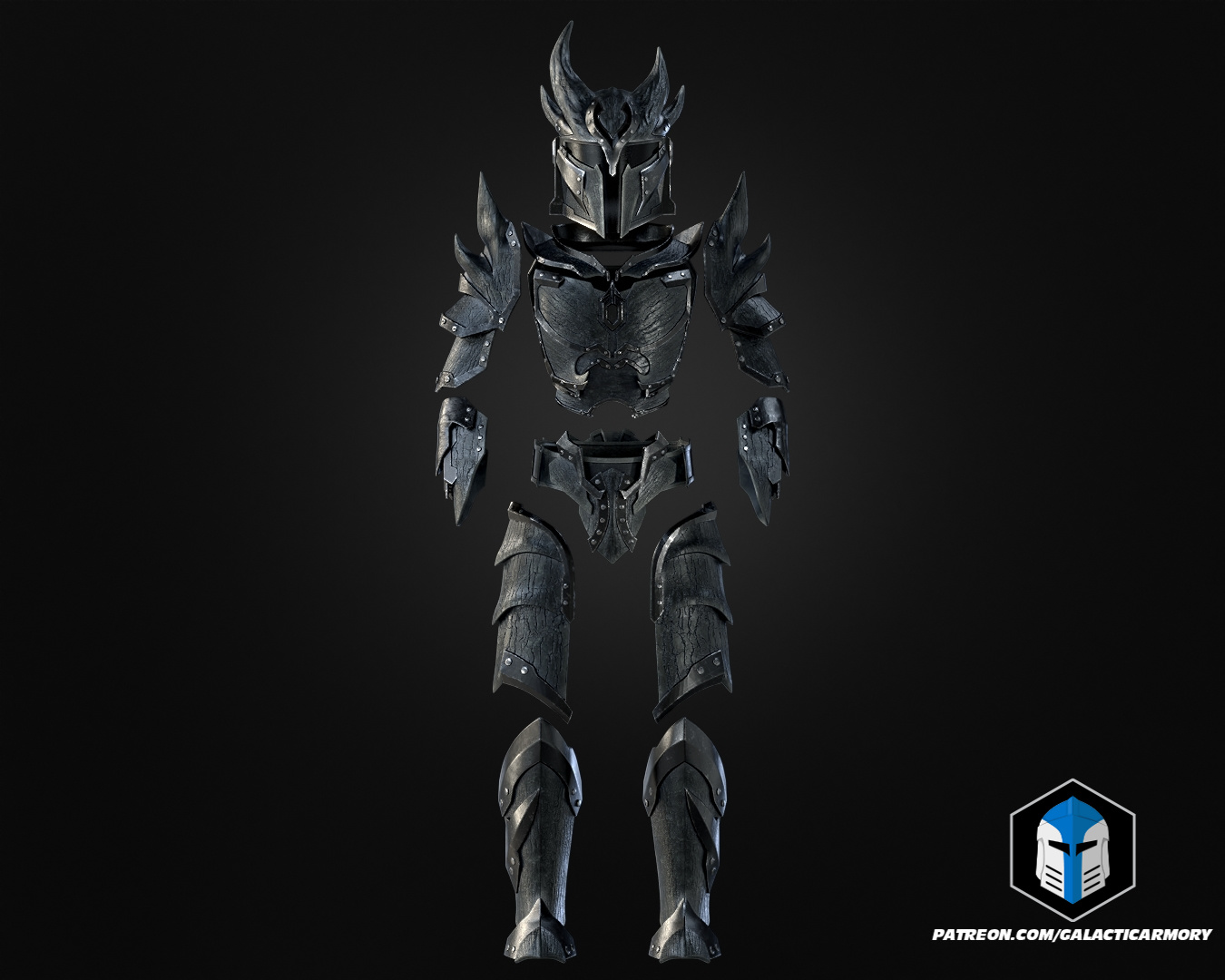 Daedric Mando Helmet and Armor - 3D Print Files