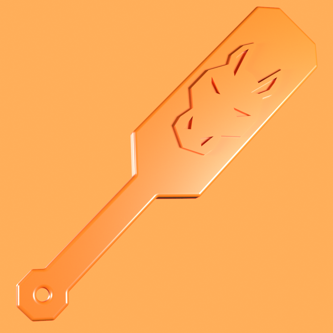 Simple Spanking Paddle