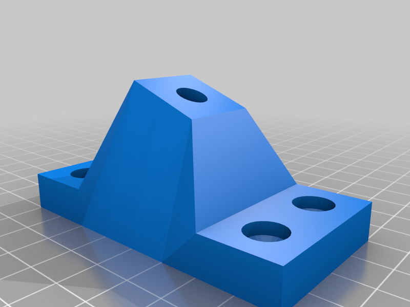 Endpoints for all-thread bracing for Alfawise U10