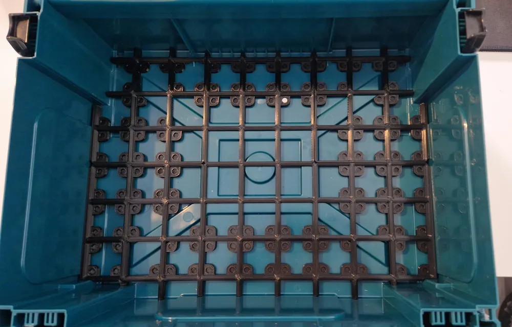 Gridfinity MakPac Systainer magnetic Baseplate
