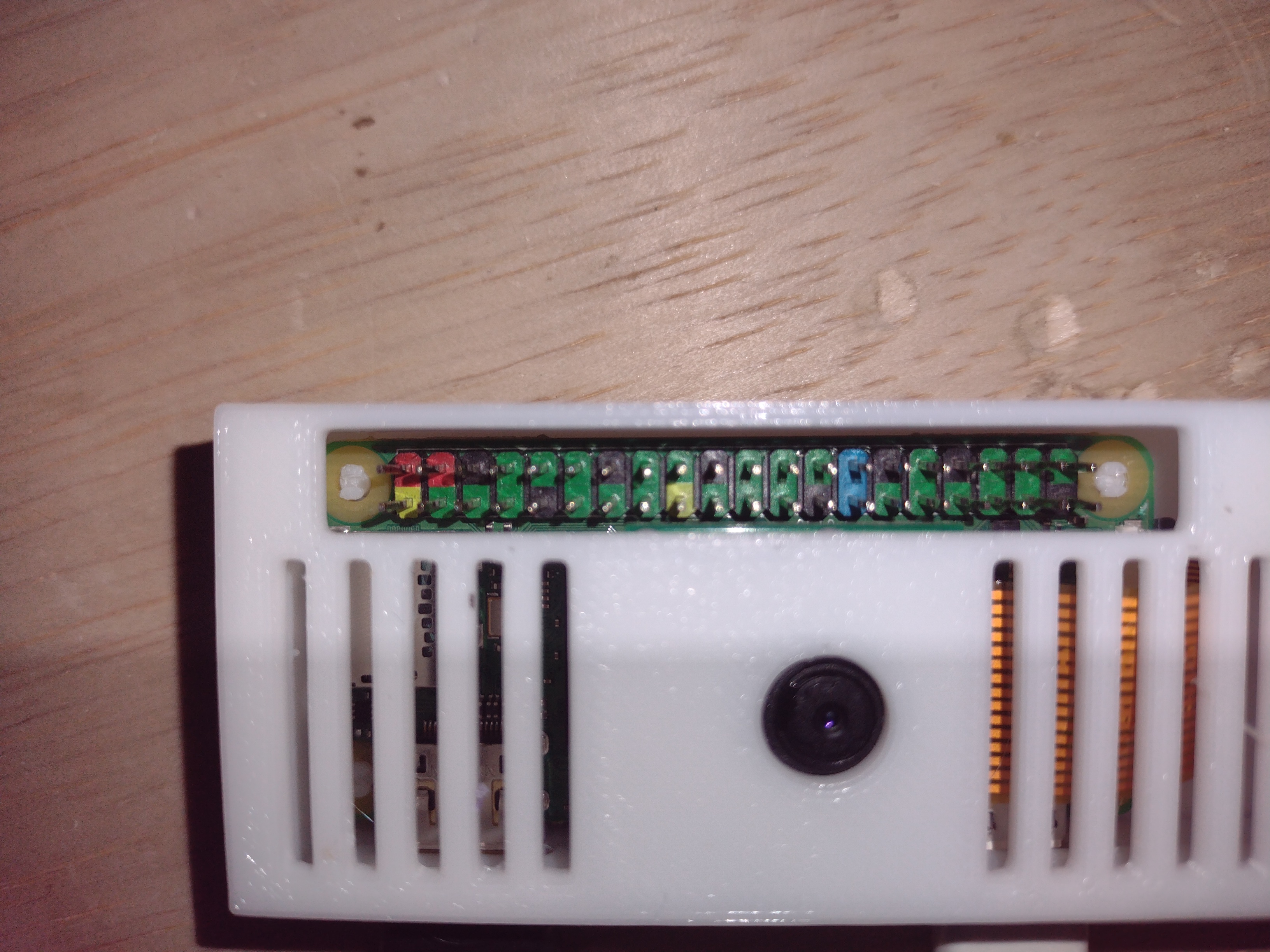 Miniatura 5 do modelo 3D Raspberry Pi Zero 2w camera and headers case