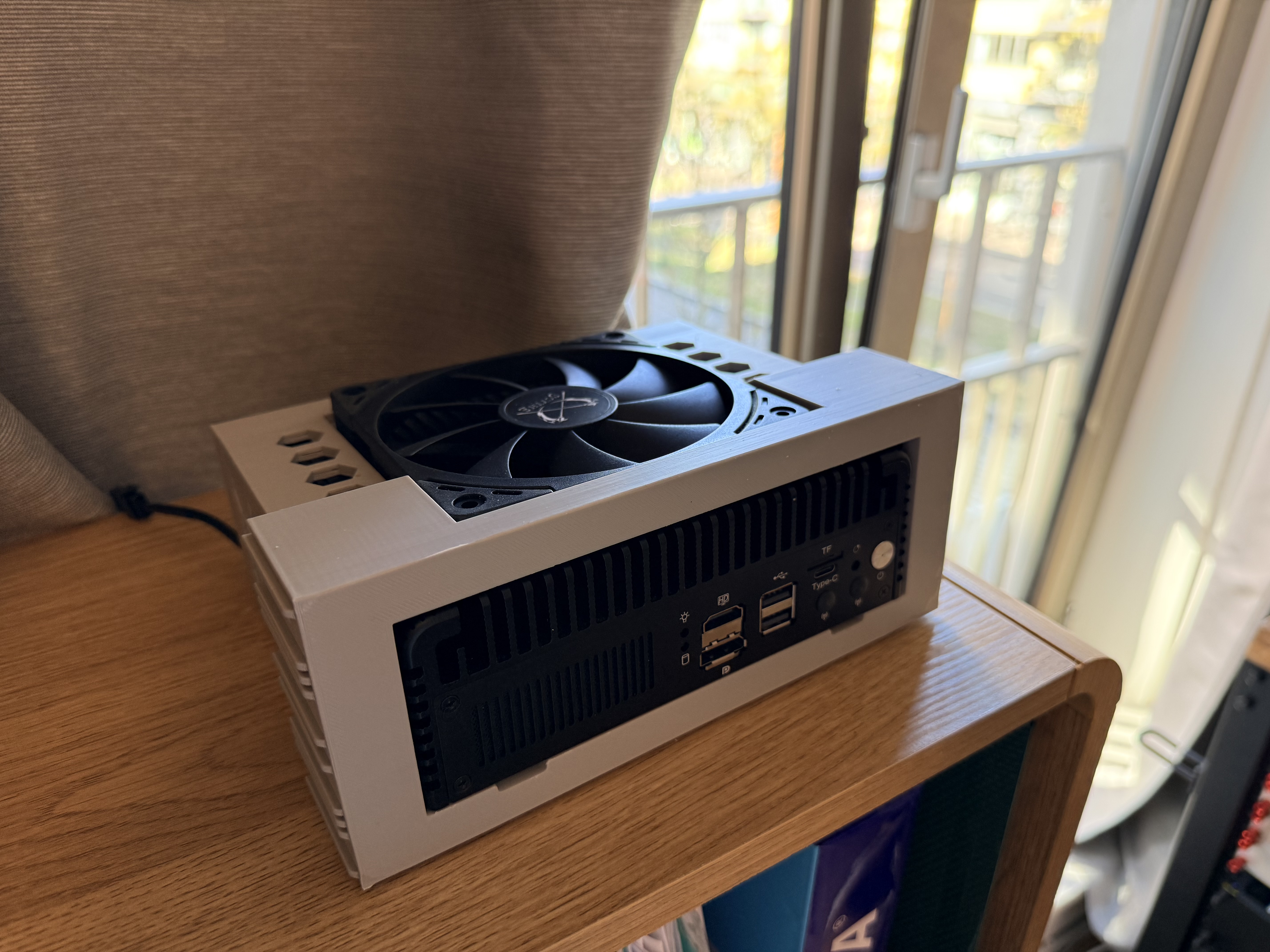 ESRack mount for ChangWang CWWK mini pc