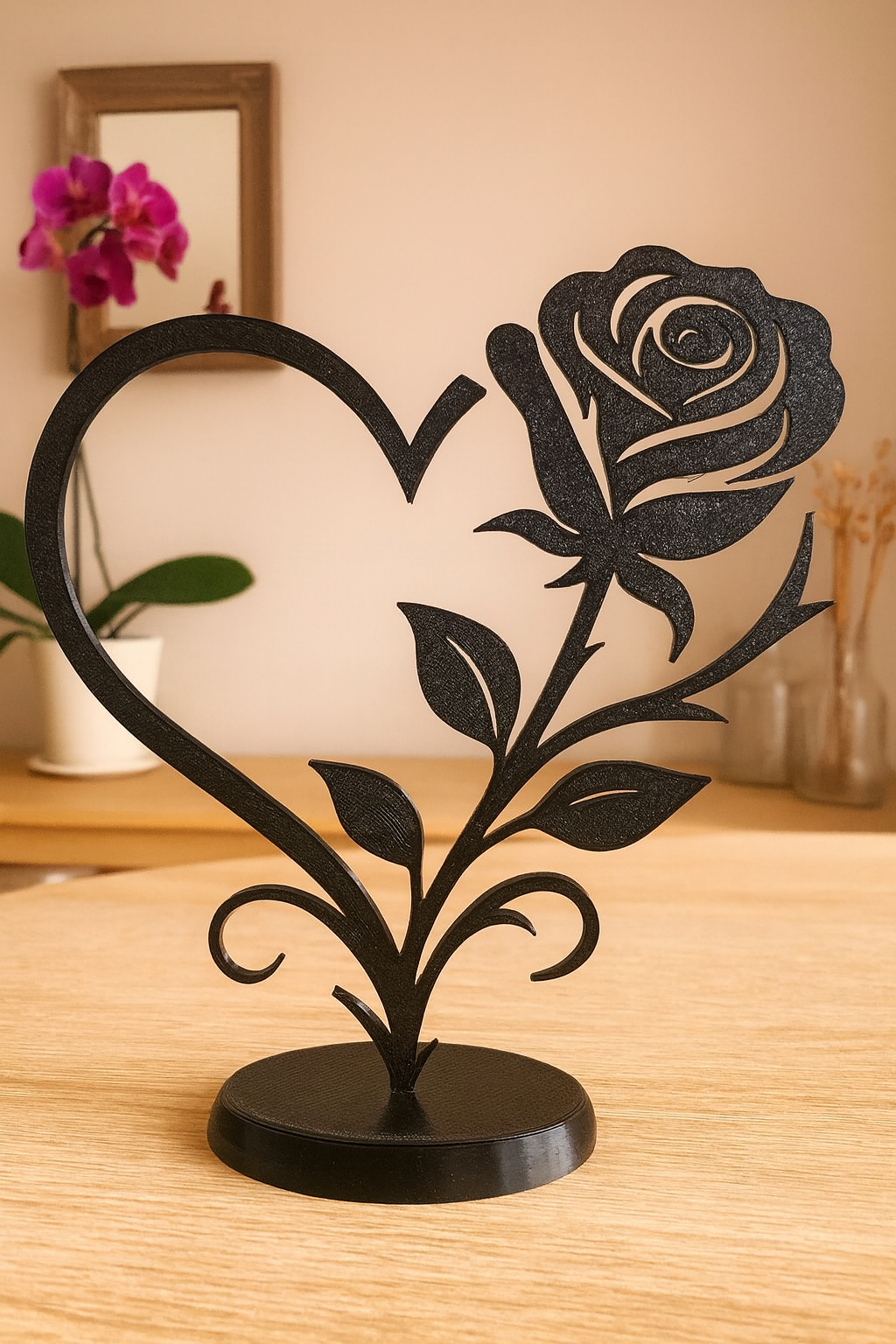 Hearts and roses love