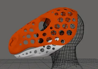 Fursuit- or puppet-head base - version 33 - horse