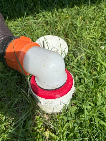 RV 4" sewer connection