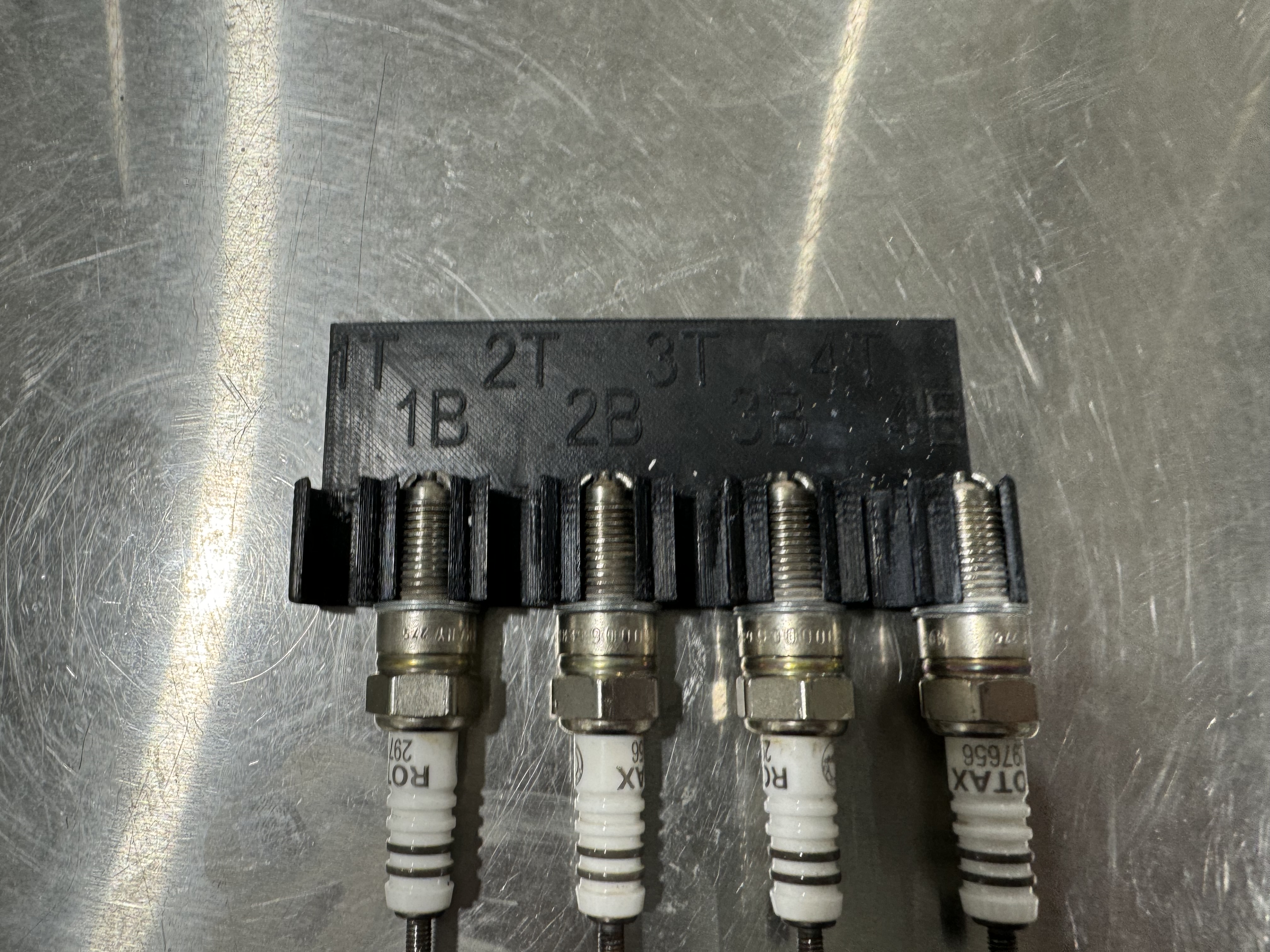 Rotax sparkplug holder for 297656
