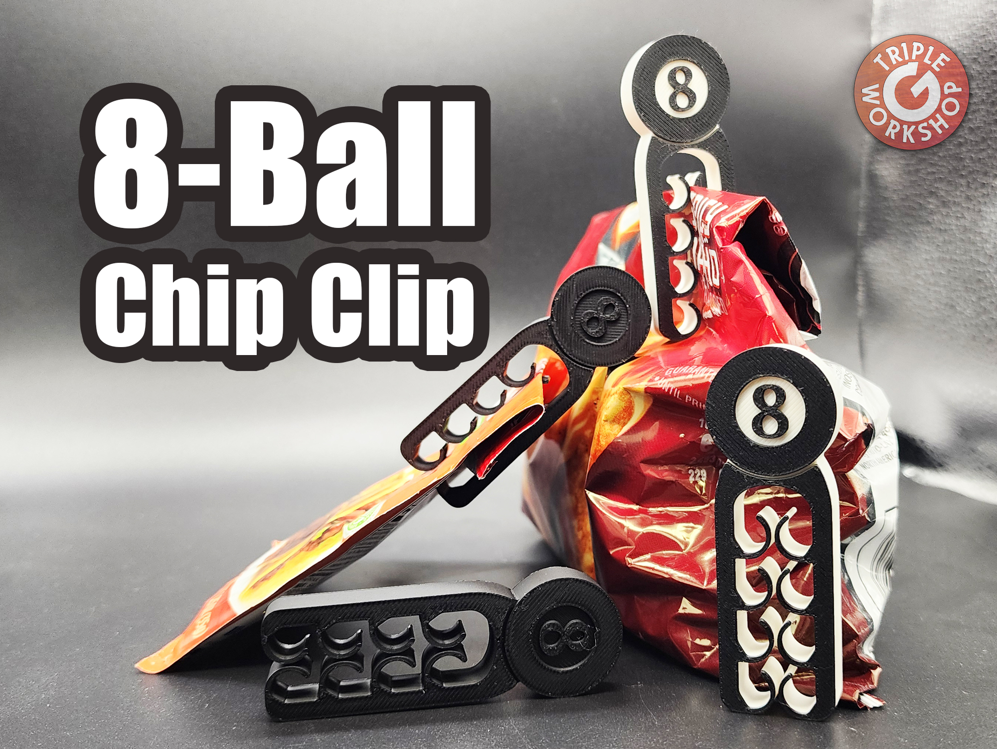 8-Ball Chip Clip