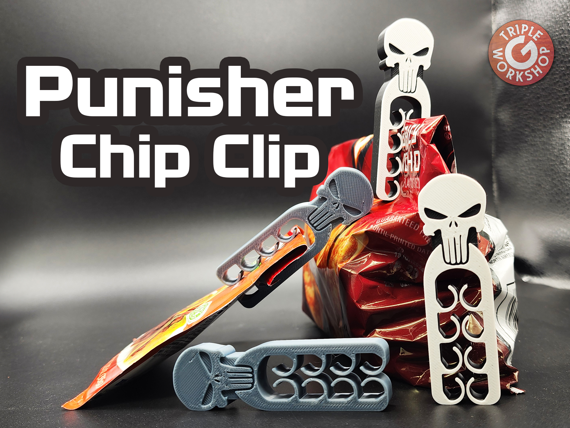 Punisher Chip Clip