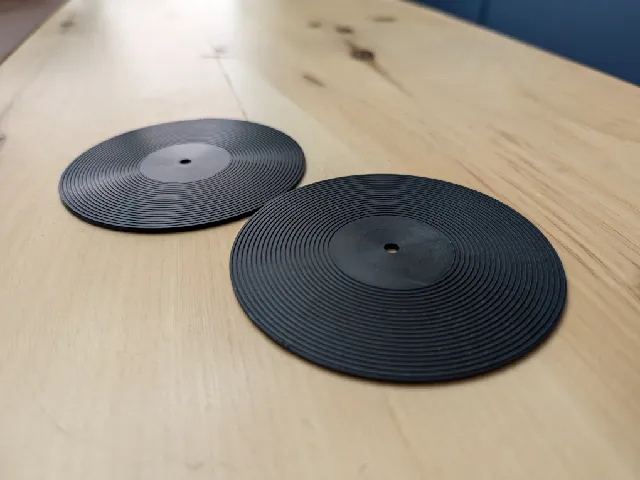 Vinyl Record Coaster
