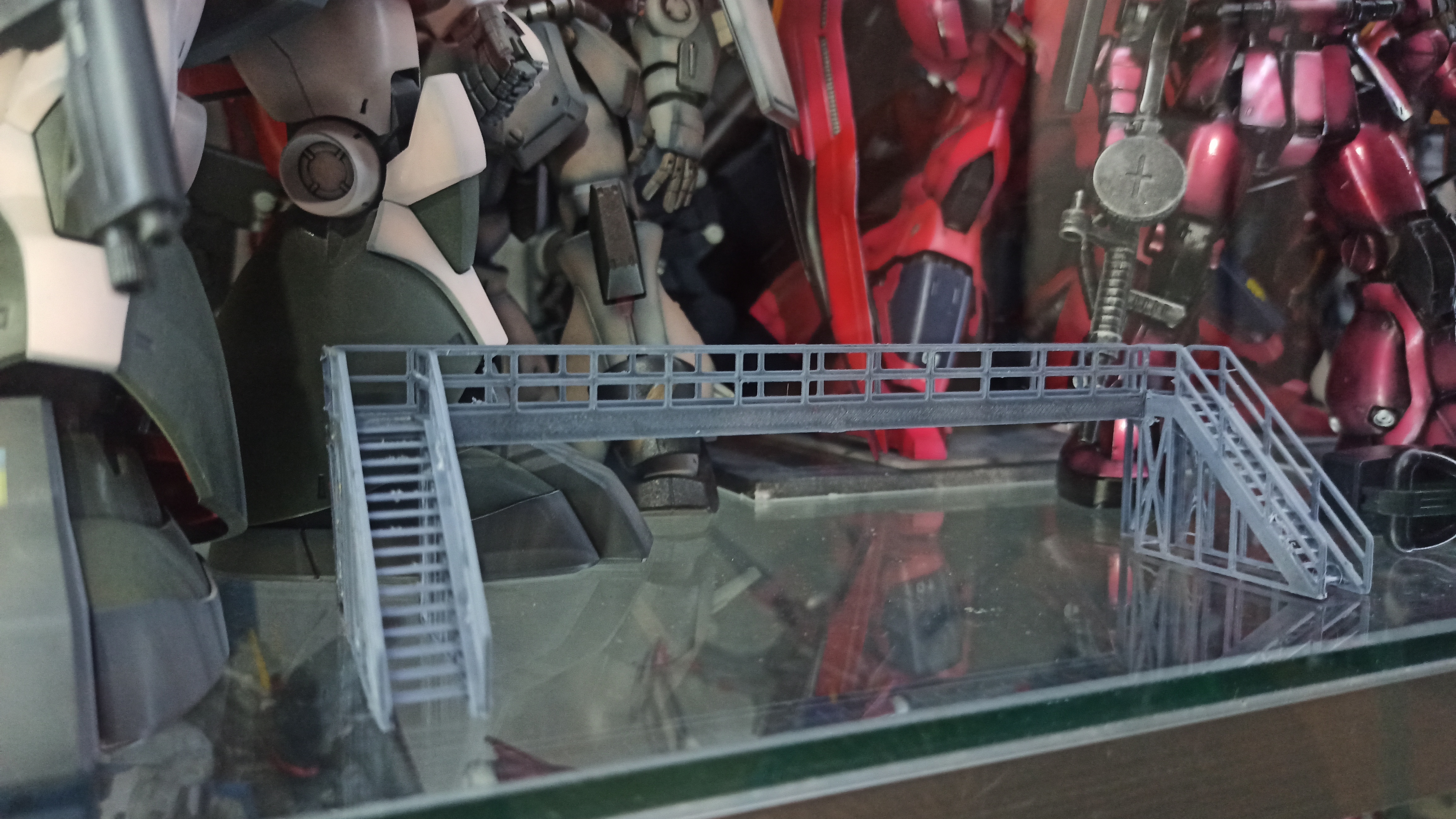 Gundam Diorama Pedestrian Bridge