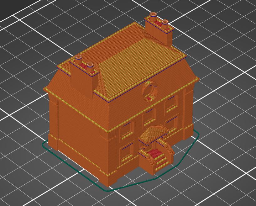 Miniatura 4 do modelo 3D Small House - torture test