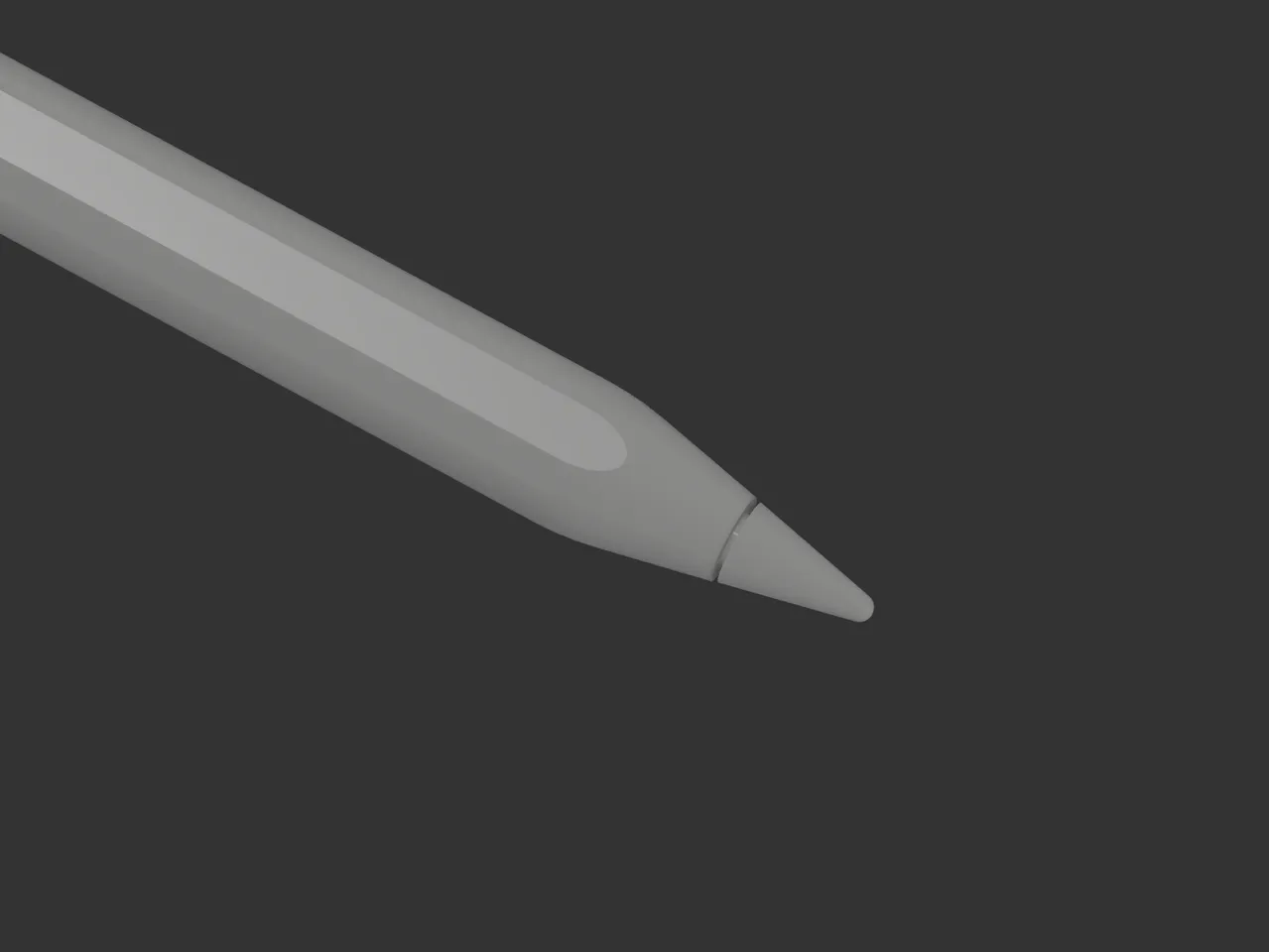 Apple Pencil 1 - 3D Model by rzo