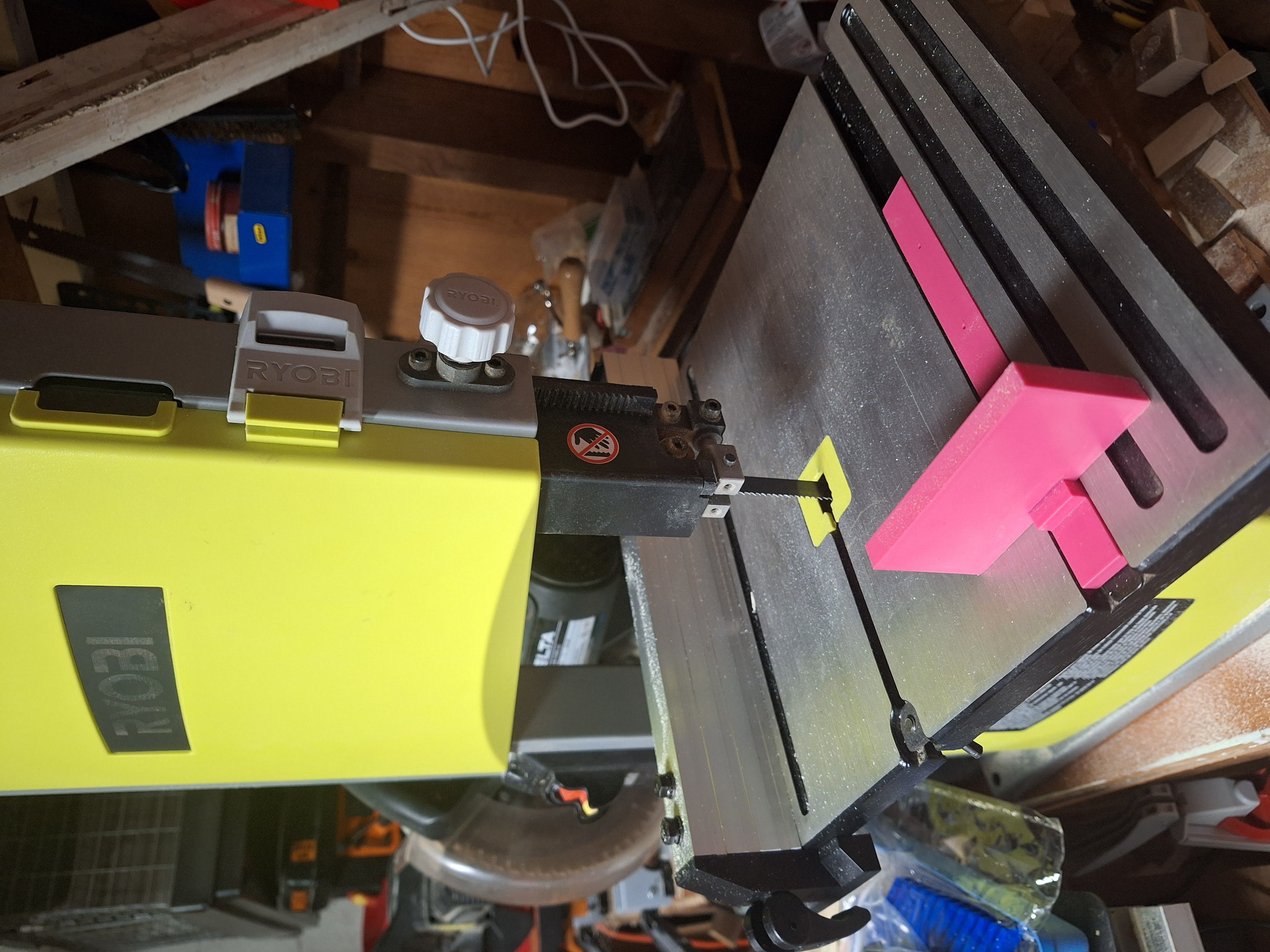 Mitre guide for Ryobi Bandsaw